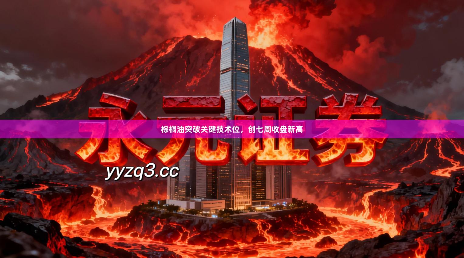 棕榈油突破关键技术位，创七周收盘新高